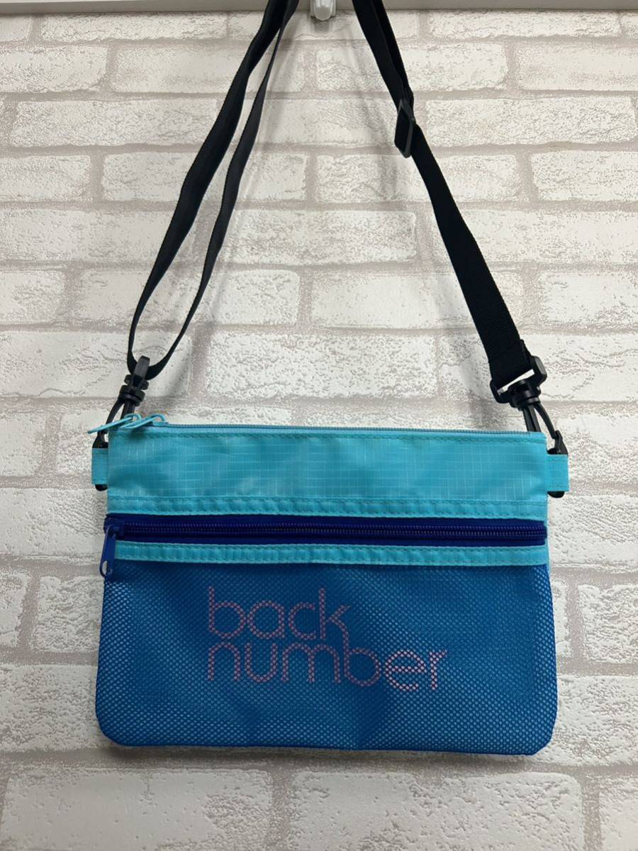 バックナンバー グッズ back number 2020 summer サコッシュ ブルー