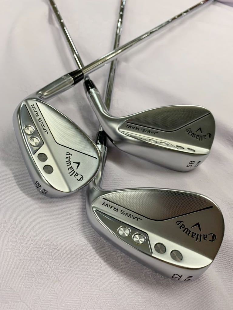 Callaway Jaws Raw 48 52 58度 ウェッジ 3本セット Callaway JAWS RAW