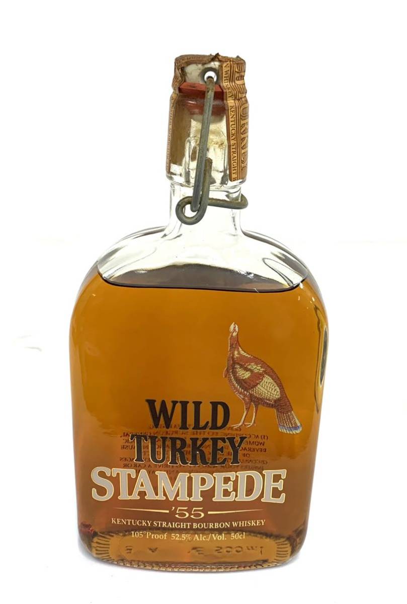 お酒 古酒 ワイルドターキー スタンピード '55 500ml 52.5％ 現状品 カ