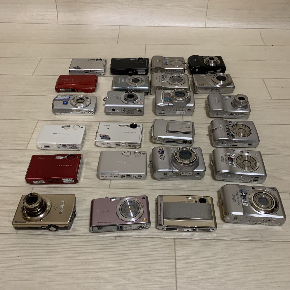 【ジャンクまとめ売り】デジタルカメラ24台セット デジタルカメラ まとめ 24個 ジャンク 【公式通販】