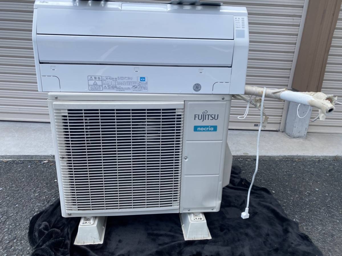 富士通ゼネラル ルームエアコン nocria AS-R22H-W 主に6畳用 2.2KW 