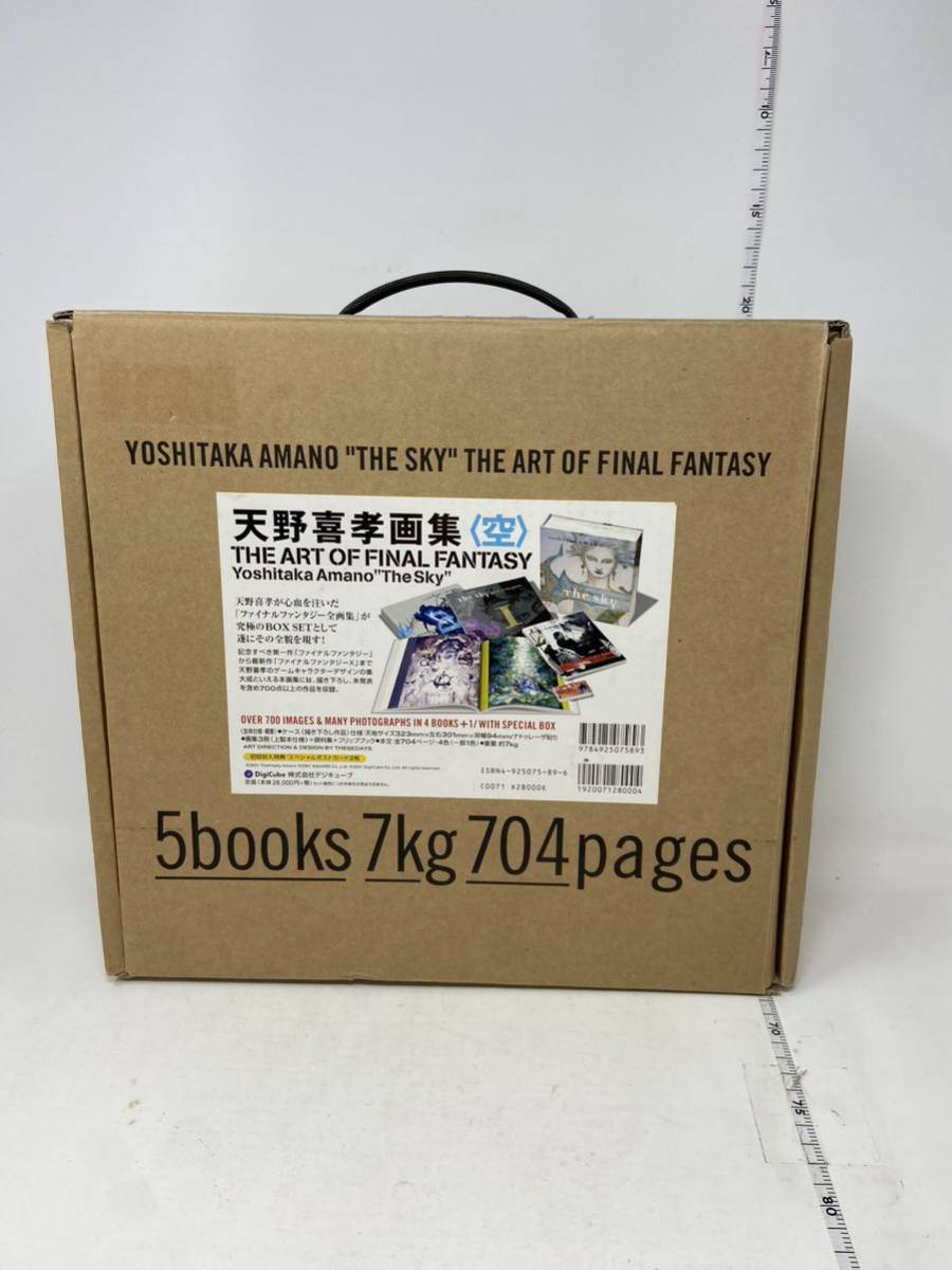 中古 天野喜孝 画集 空 THE ART OF FINAL FANTASY The Sky ファイナル