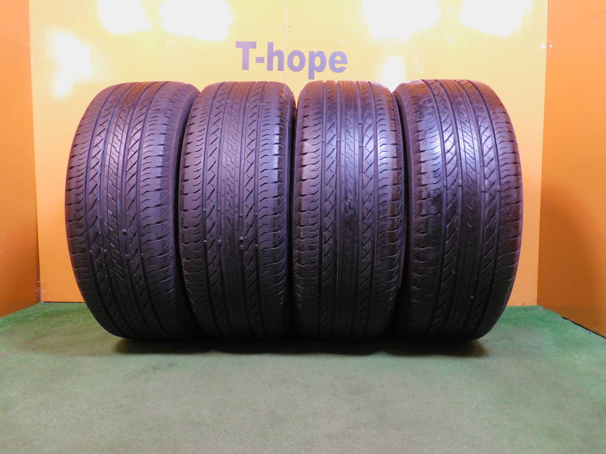 235/55R18 BRIDGESTONE CR-V、ハリアー 製造年2019 4本 バリ溝★C506