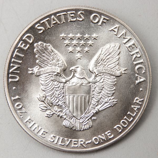 PE815. 純銀コイン 1987年 アメリカン イーグル銀貨 ウォーキング