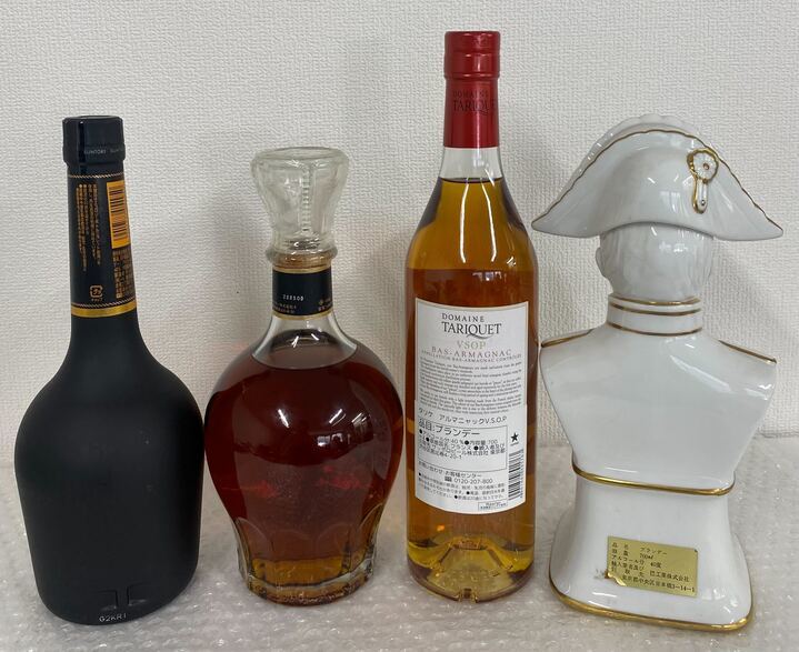 ☆ブランデー ☆4本セット ☆サントリー ☆ニッカ ☆タリケ VSOP