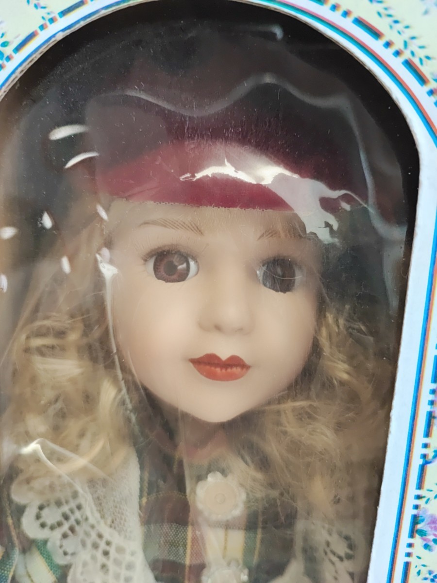 PORCELAIN DOLL 未開封? ビスクドール ポーセリンドール ドール 昭和