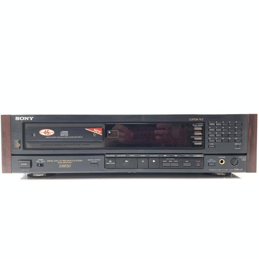 59,800・1988年】SONY CDP-228ESD CDプレーヤー 59,800・1988年】SONY CDP-228ESD CDプレーヤー