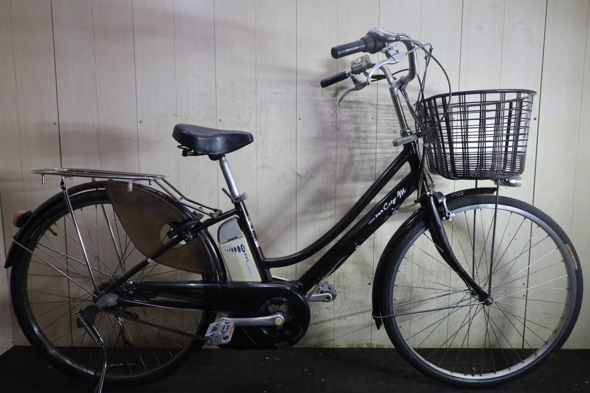 人気良品！ヤマハPAS CITY-M X236-4003 リチウム4AH（２個） 26インチ 3段 LED電動　