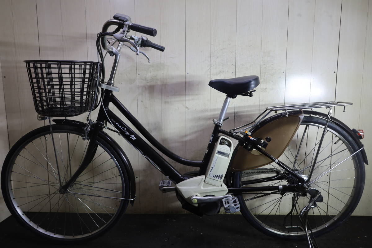 人気良品！ヤマハPAS CITY-M X236-4003 リチウム4AH（２個） 26インチ 3段 LED電動　
