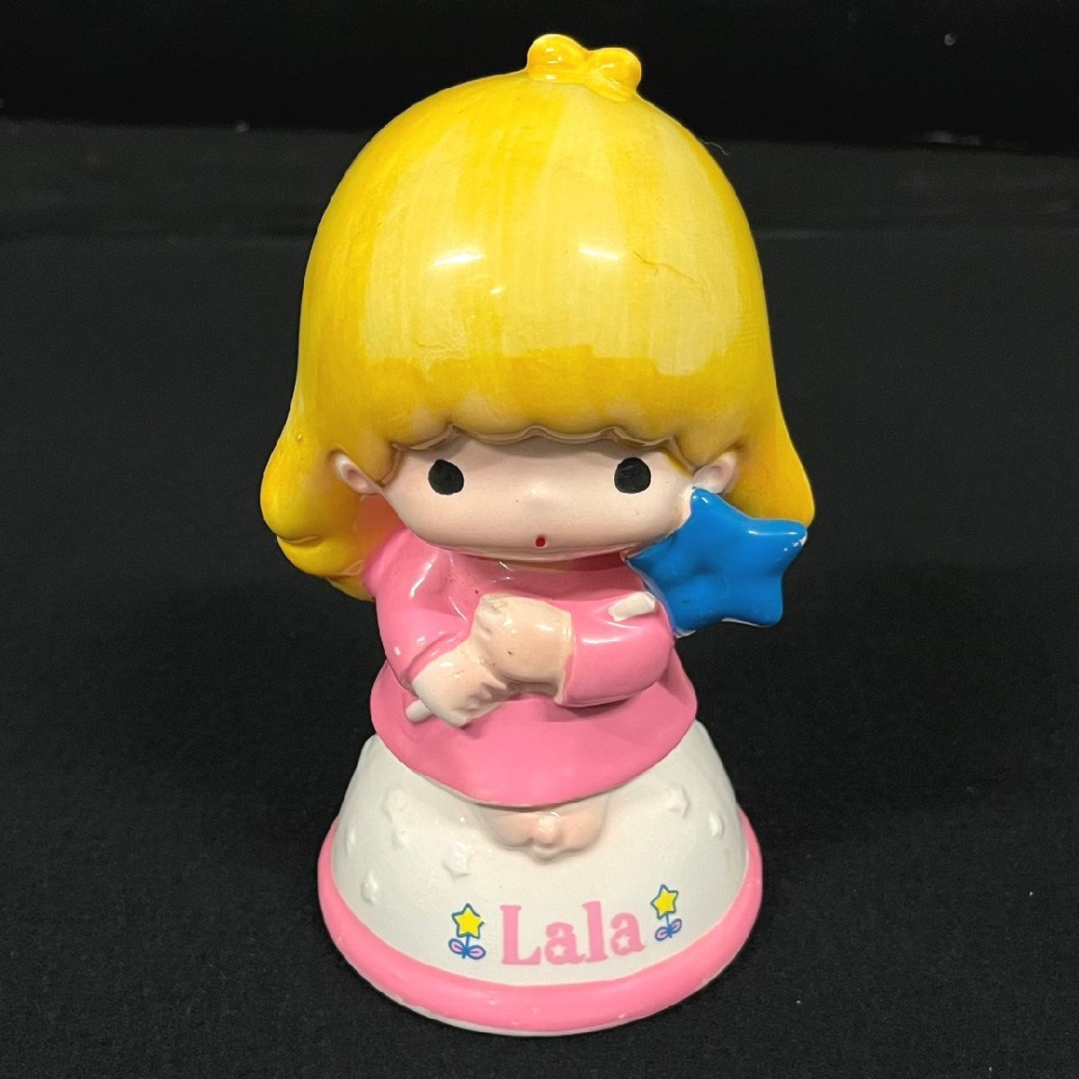激レア！】 サンリオ リトルツインスターズ キキララ ララ 貯金箱 陶器