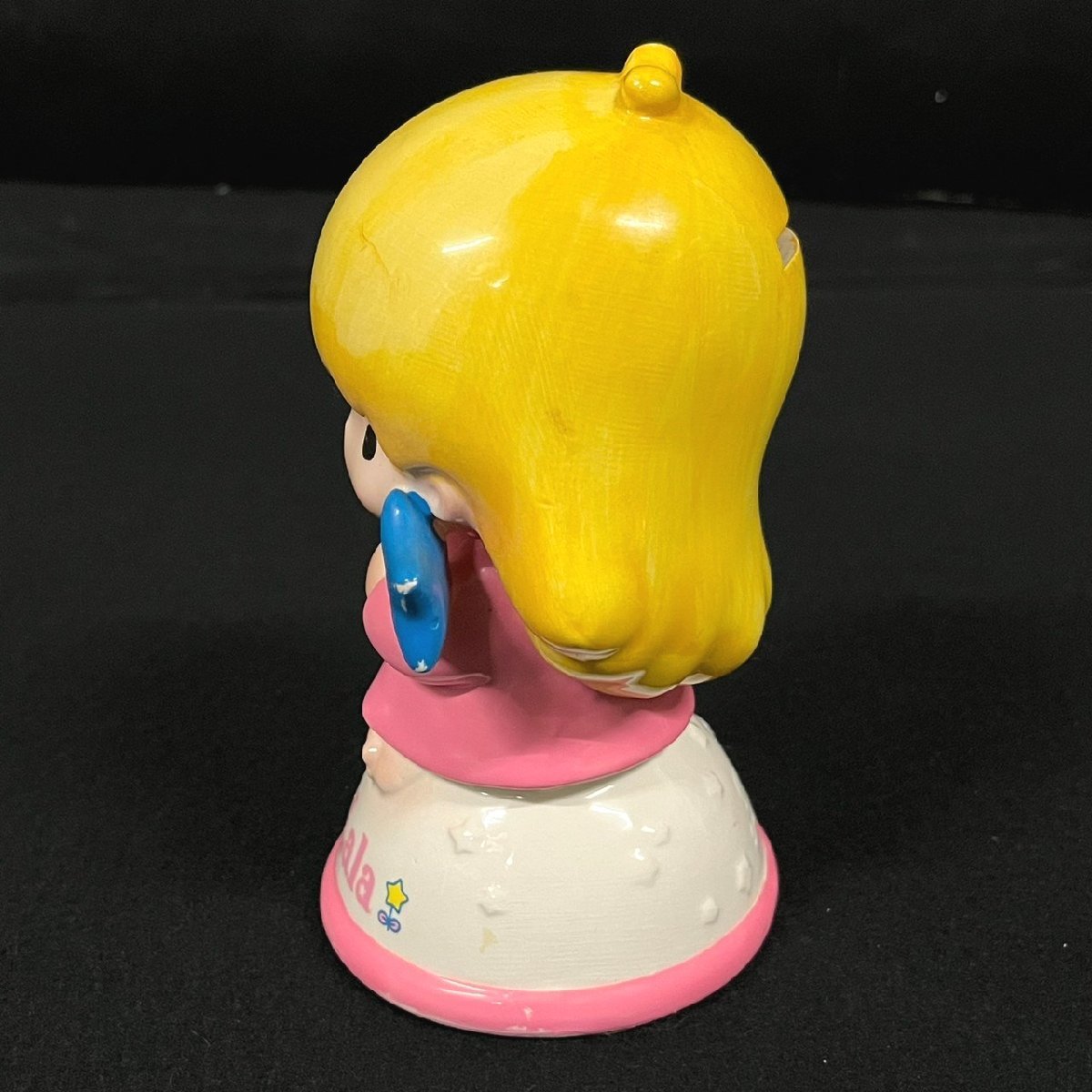 激レア！】 サンリオ リトルツインスターズ キキララ ララ 貯金箱 陶器