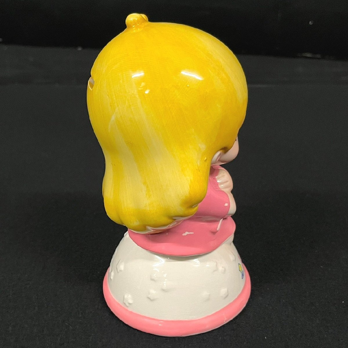 激レア！】 サンリオ リトルツインスターズ キキララ ララ 貯金箱 陶器