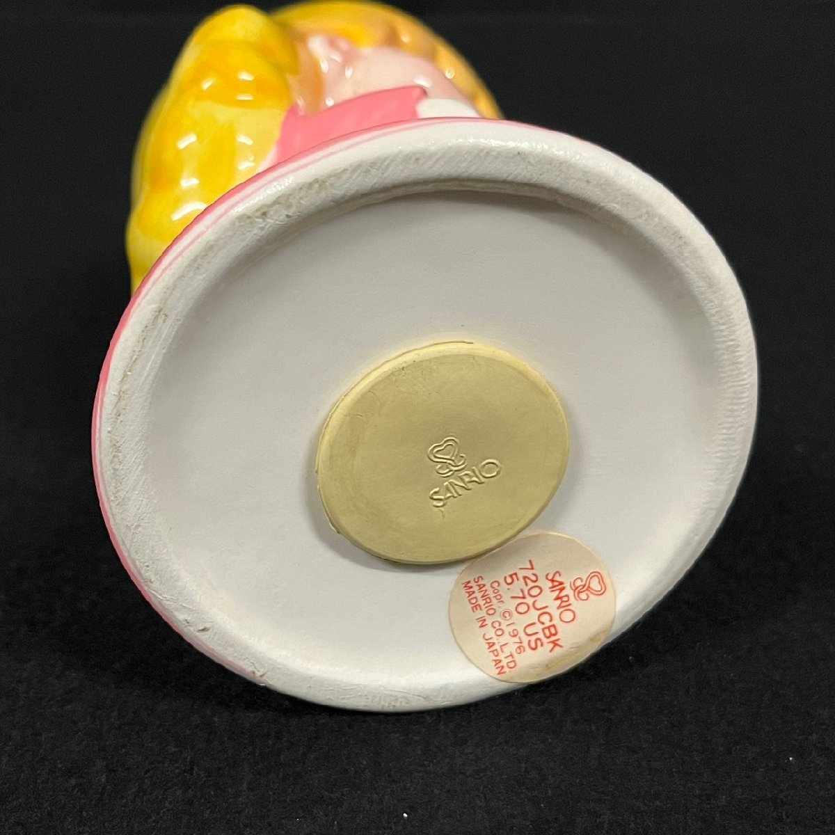 激レア！】 サンリオ リトルツインスターズ キキララ ララ 貯金箱 陶器