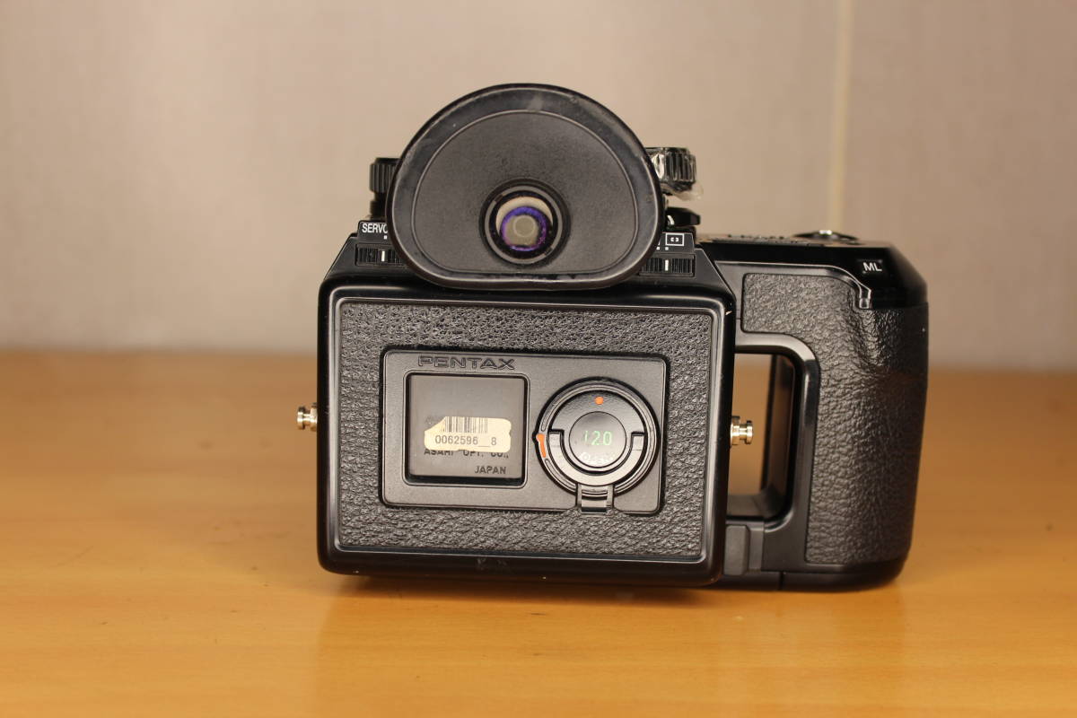 動作ジャンク Pentax ペンタックス 645N Body 中判 フィルム カメラ