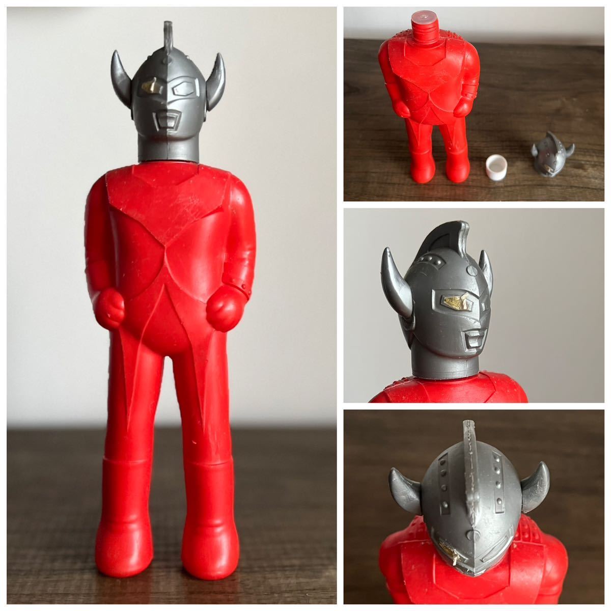 当時物 サンスター 子供シャンプーウルトラマンタロウ 面取れソフビ 検 