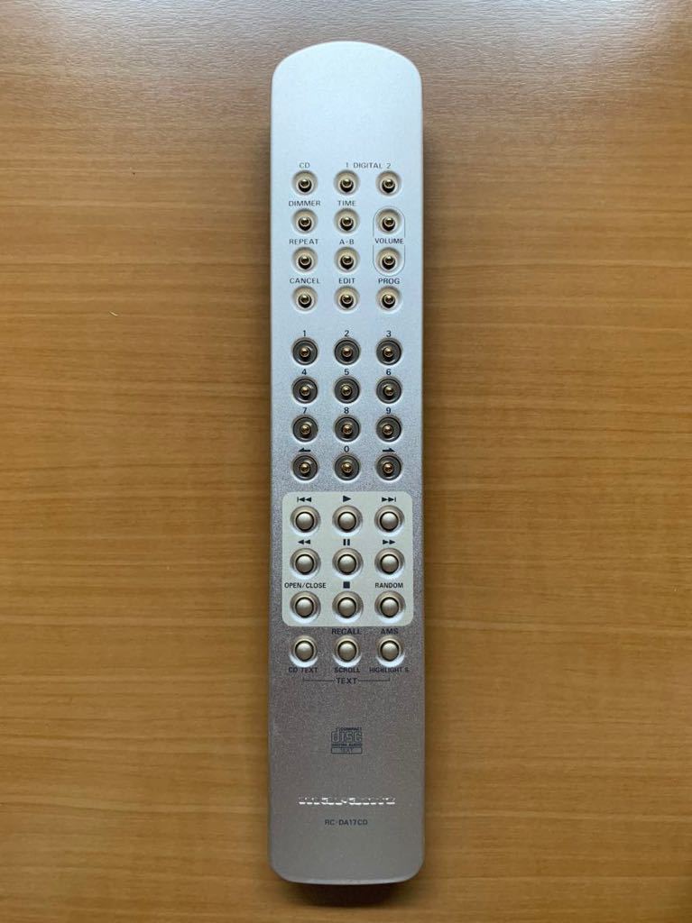 Marantz マランツ CDプレーヤー用リモコン RC-DA17CD