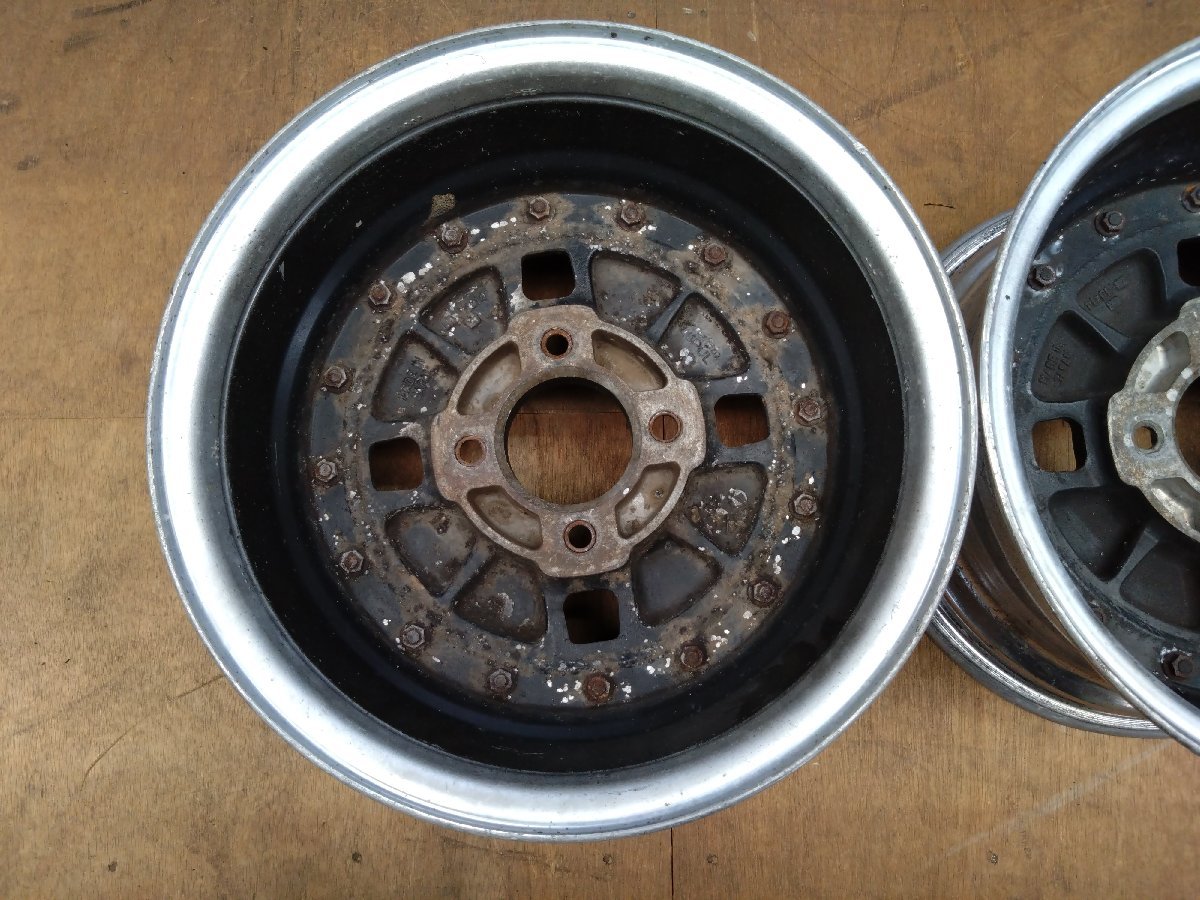 希少 当時物 HAYASI RACING ハヤシレーシング 14インチ 8J-7 4H114.3 2