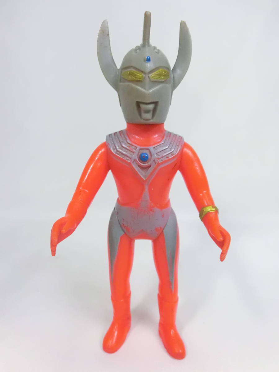 当時物 手足首稼働 ウルトラマンタロウ ソフビ (検) ミニソフビ ミドル 