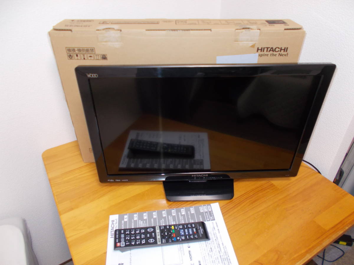 液晶テレビ Wooo L24-A5 HITACHI 24V型 日立 2018年製 - 24インチ