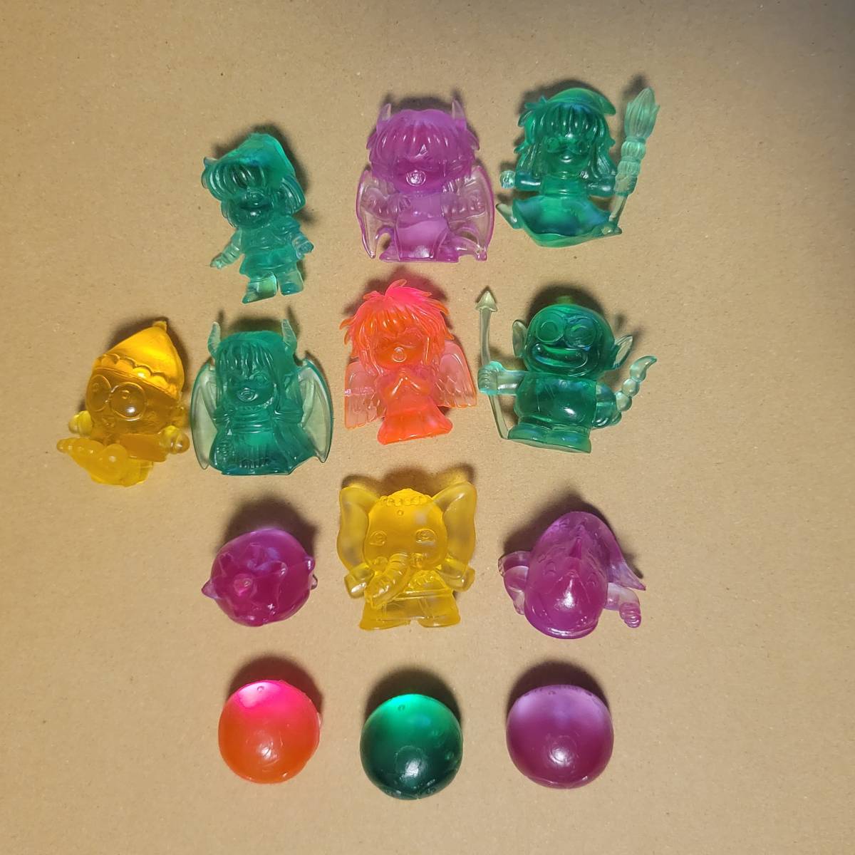 ぷよぷよ　食玩　大量グッズ　カバヤ　塩ビ　消しゴム　フィギュア　人形　コンパイル カバヤ 食玩 消しゴム 第1弾 中古アニメ系トレカ⁄ぷよぷよラムネカード 1