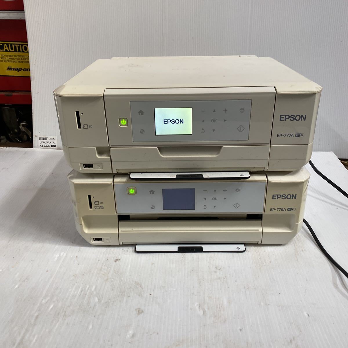 EPSON インクジェット複合機 Colorio 無線 EP-777A スマートフォン 