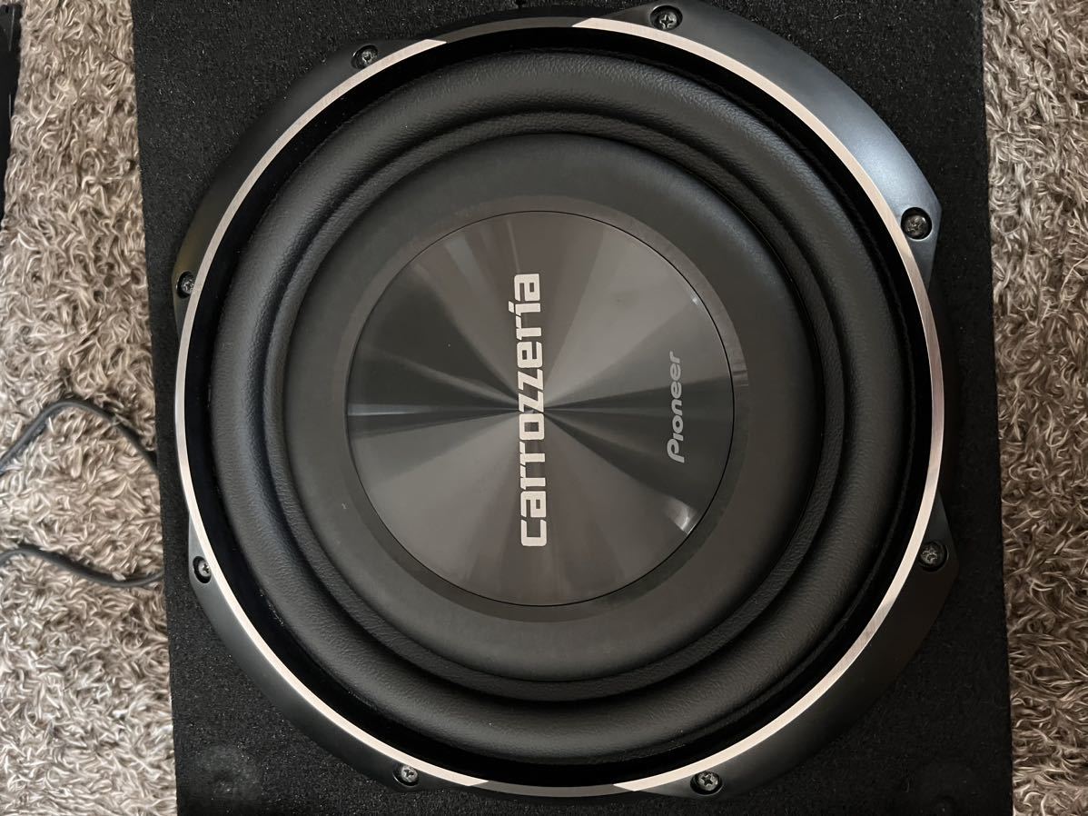 未使用 セット品 Pioneer TS-W2520 UD-SW250D カロッツェリア TS-W2520 UD-SW250Dサブウーファー エンクロージャー