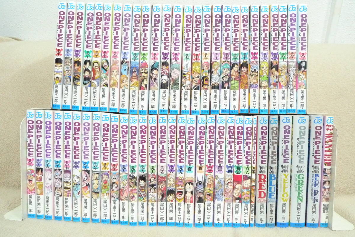 ONE PIECE ほぼ全巻セット(1〜106巻)+おまけ ONE PIECE ワンピース 全巻セット（1～106巻） おまけ - メルカリ
