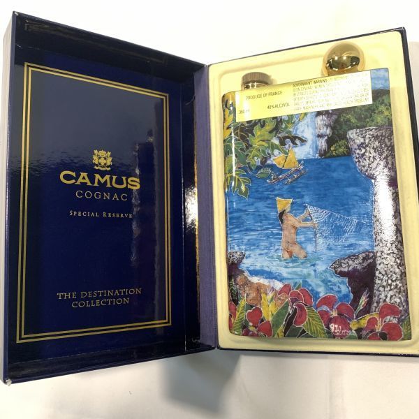 未開栓 CAMUS BOOK COGNAC GUAM ブック グアム ブランデー 350ml 40