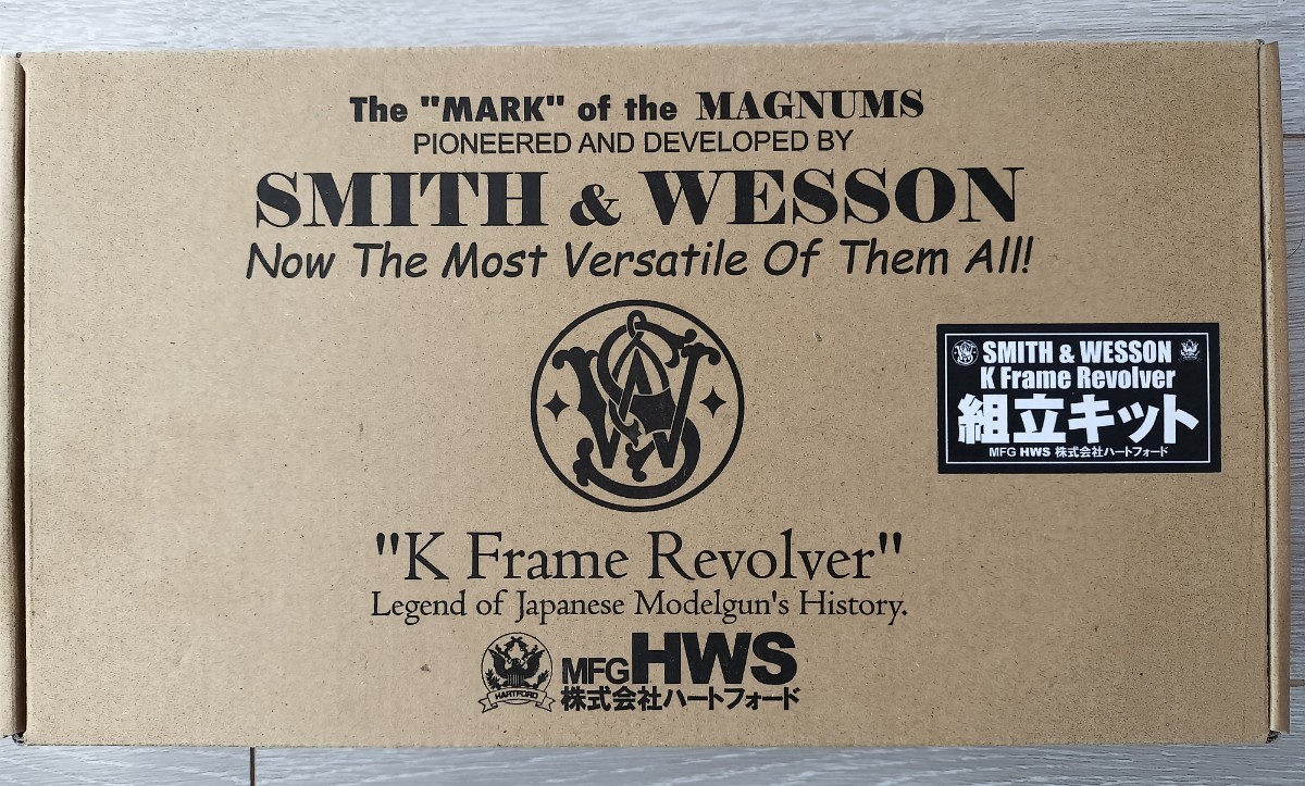 ハートフォード S&W M19 4インチ ヘビーウェイト 未組立 キット