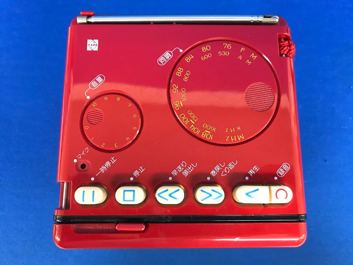 ☆19―027☆ラジカセ ナショナル コロカセ RX-90 動作不良 昭和
