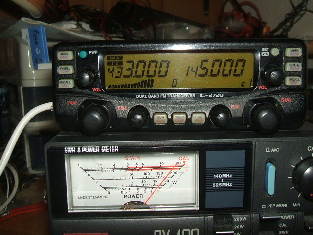 ICOM アイコム IC-2720（20W）144/430MHz デュアルバンドモービル機