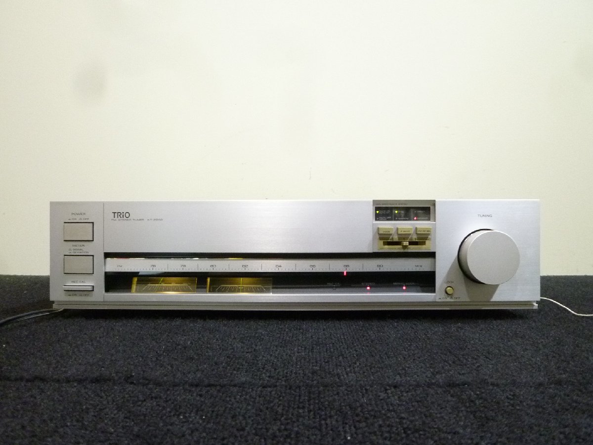 TRIO / KT-2200 FM専用チューナ TRIO KT-2200 TRIO⁄KENWOOD☆KT-2200 修理