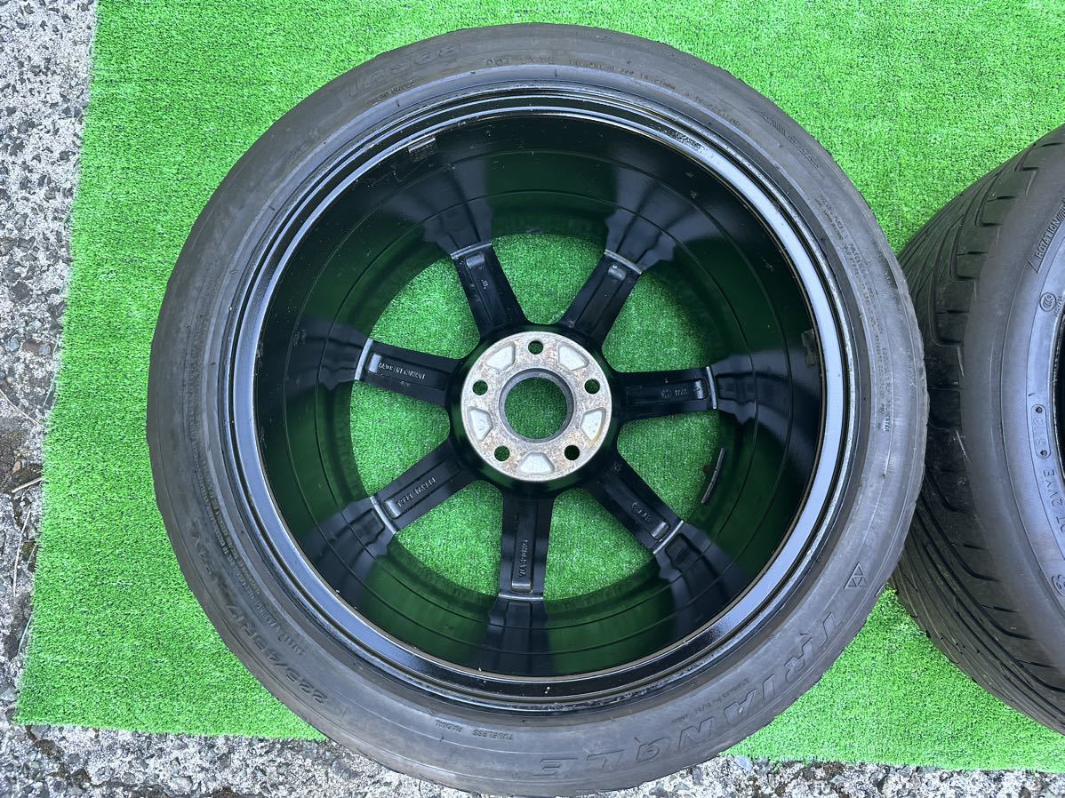 オリジン 17インチ 9J +30 PCD114.3 5H 2本 225/45R17 シルビアjzx100