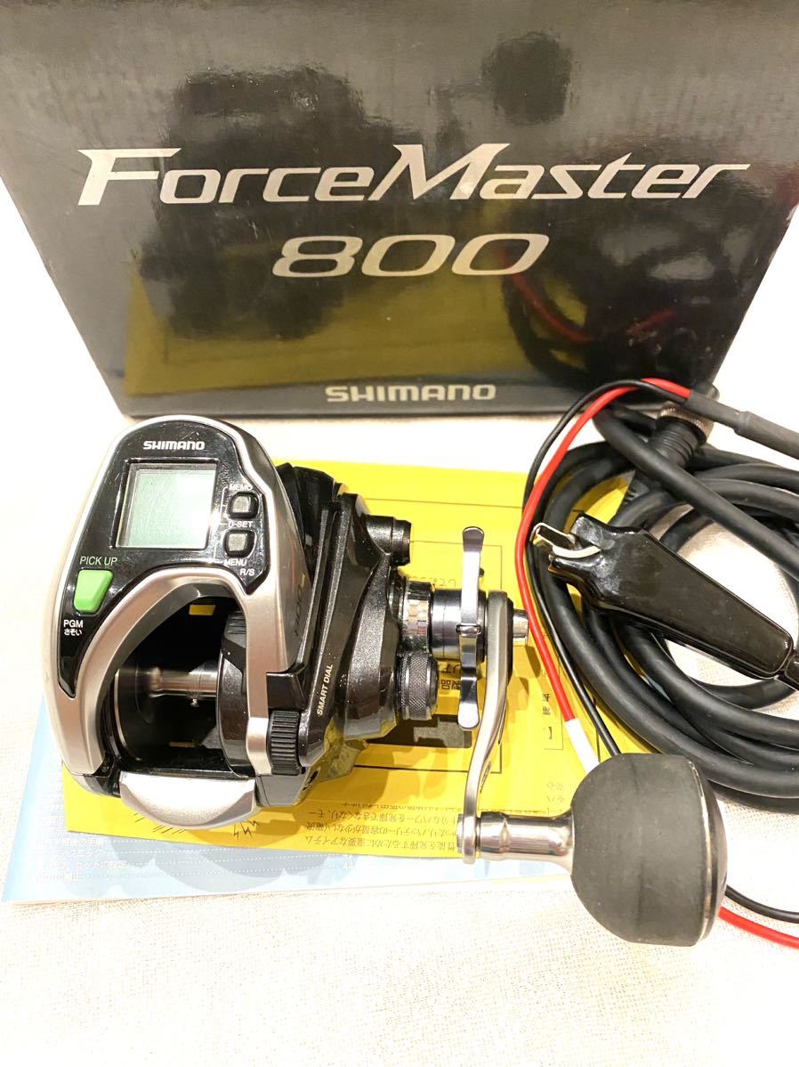 SHIMANO ForceMaster 800 電動リール OH済み シマノ フォースマスター 800 オーバーホール済み 電動リール フォース