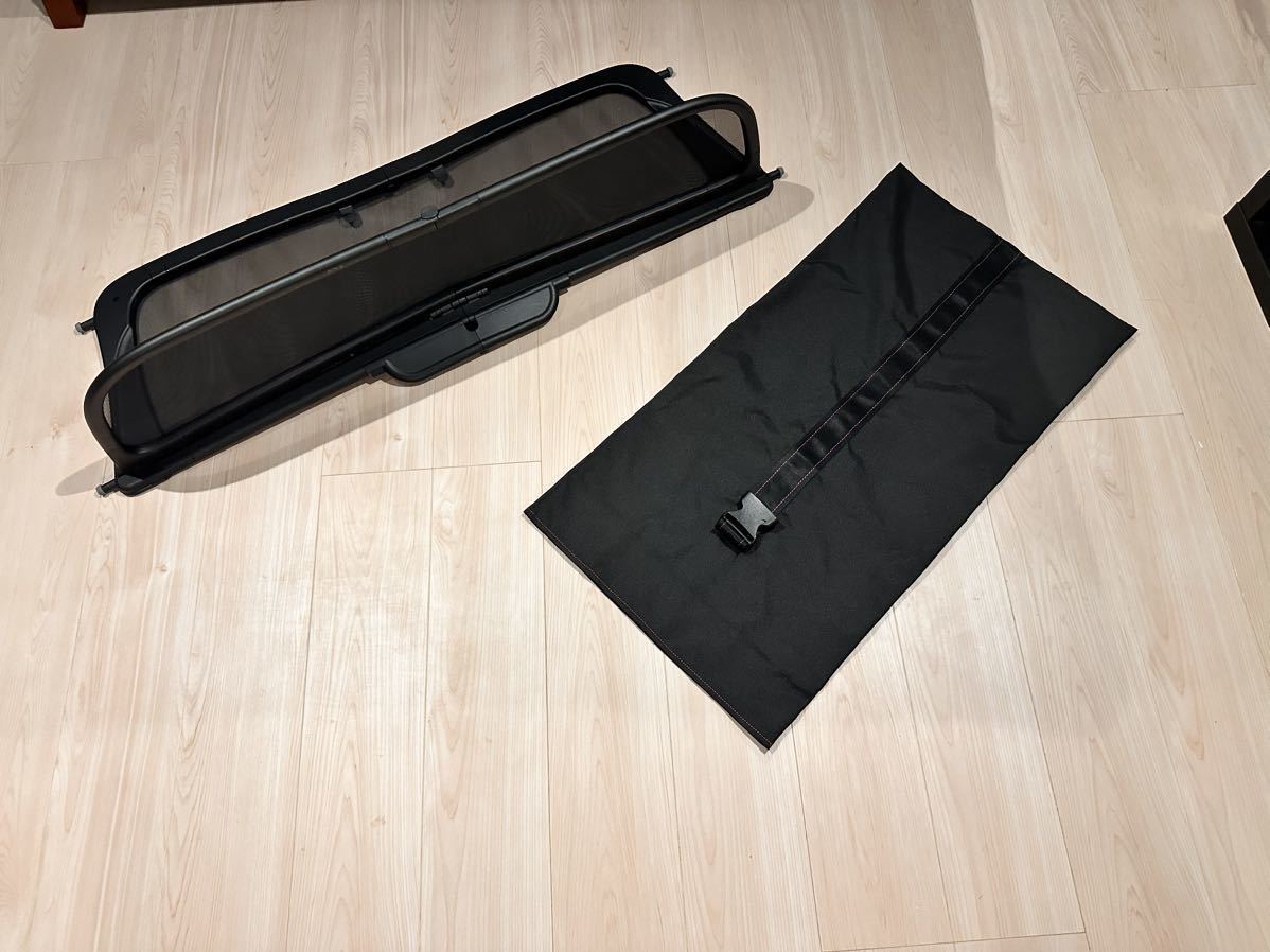 良品】ミニ コンバーチブル(F57) ウインドディフレクター 専用収納付き 