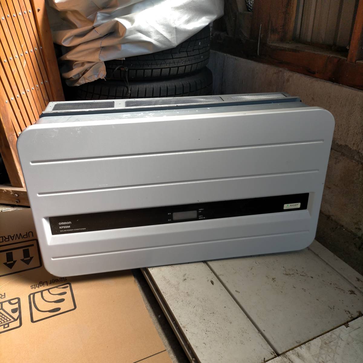 オムロン 動作品 OMRON 太陽光発電所 動作品中古 0 オムロンパワコン