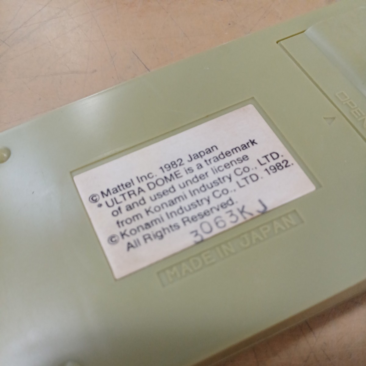 KONAMI Mattel ULTRA DOME コナミ マテル ウルトラドーム LCD