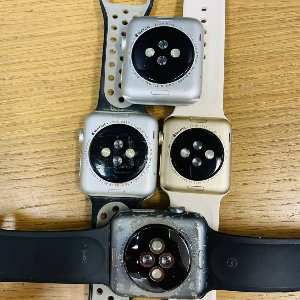 ジャンク Apple Watch9個まとめ Series2/3/6 初代 Nikeモデル 38mm 