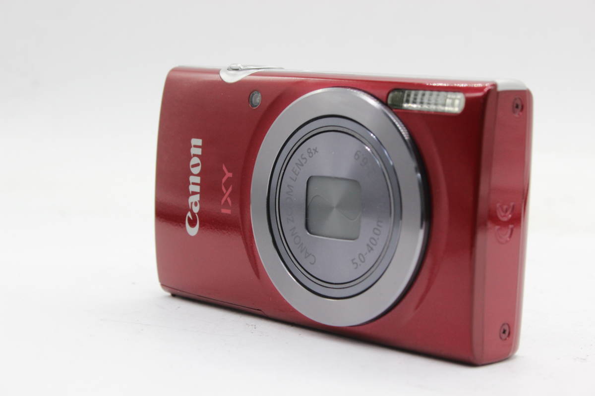 キヤノン CANON IXY 150 レッド アウトレット専用商品 【美品 返品保証