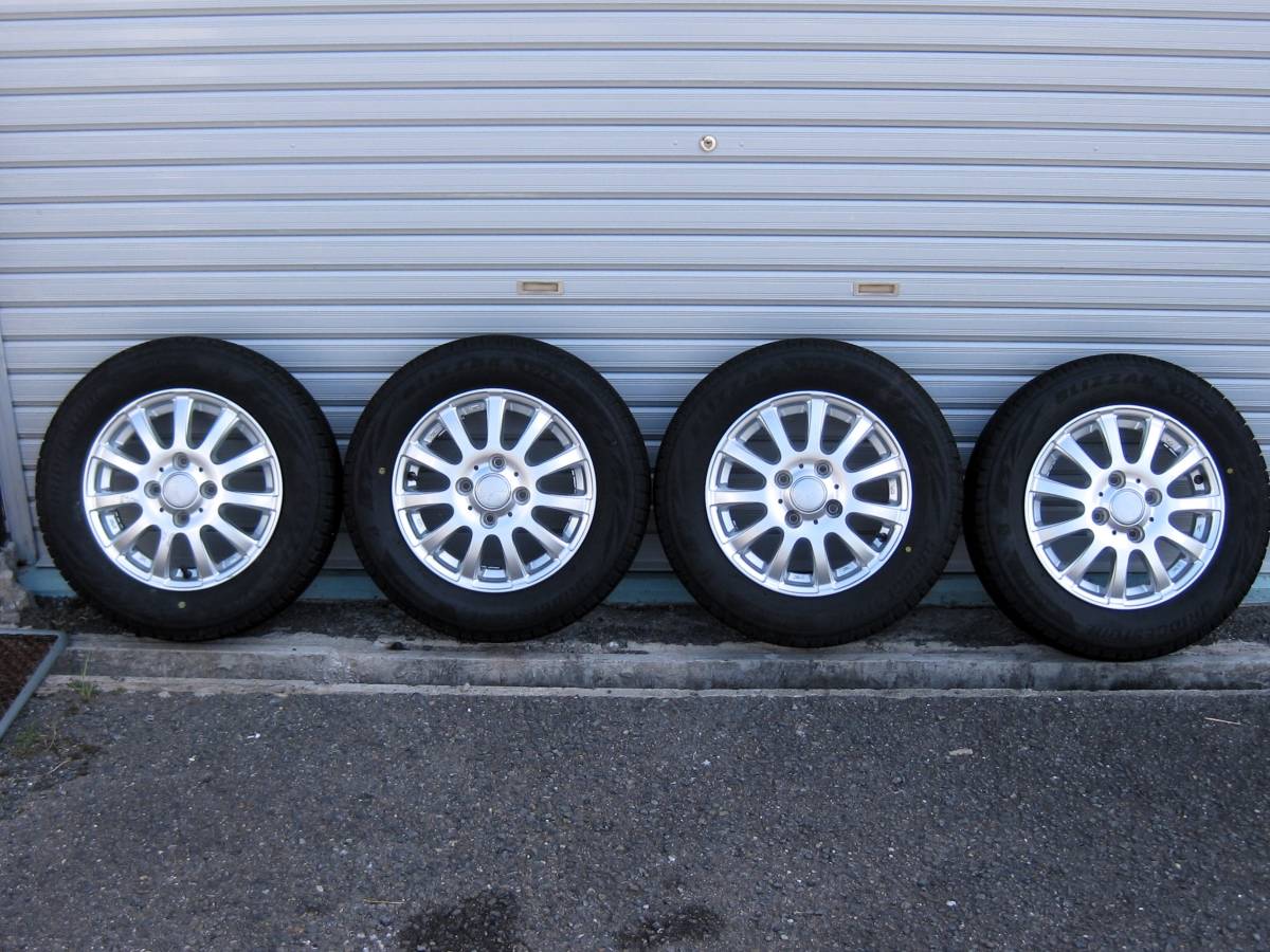 ブリヂストン BLIZZAK VRX2 165/65R13 2020年製 ホイール 13×4.0 +42 