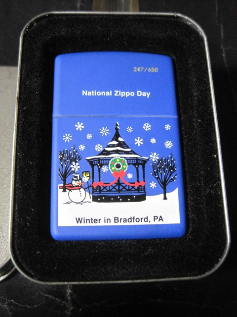 爆買い，新作登場 ジッポー 1999年 NATIONAL ZIPPO DAY ガゼボ Winter in Bradford PA 650個限定品 247/650 品(その他)｜売買されたオークション情報、yahooの商品情報をアーカイブ公開 - オークファン Zippo