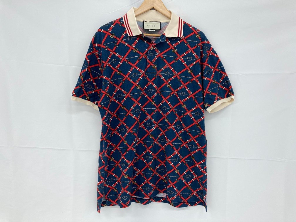 GUCCI　グッチ　587461　ポロシャツ【BIAW9043】