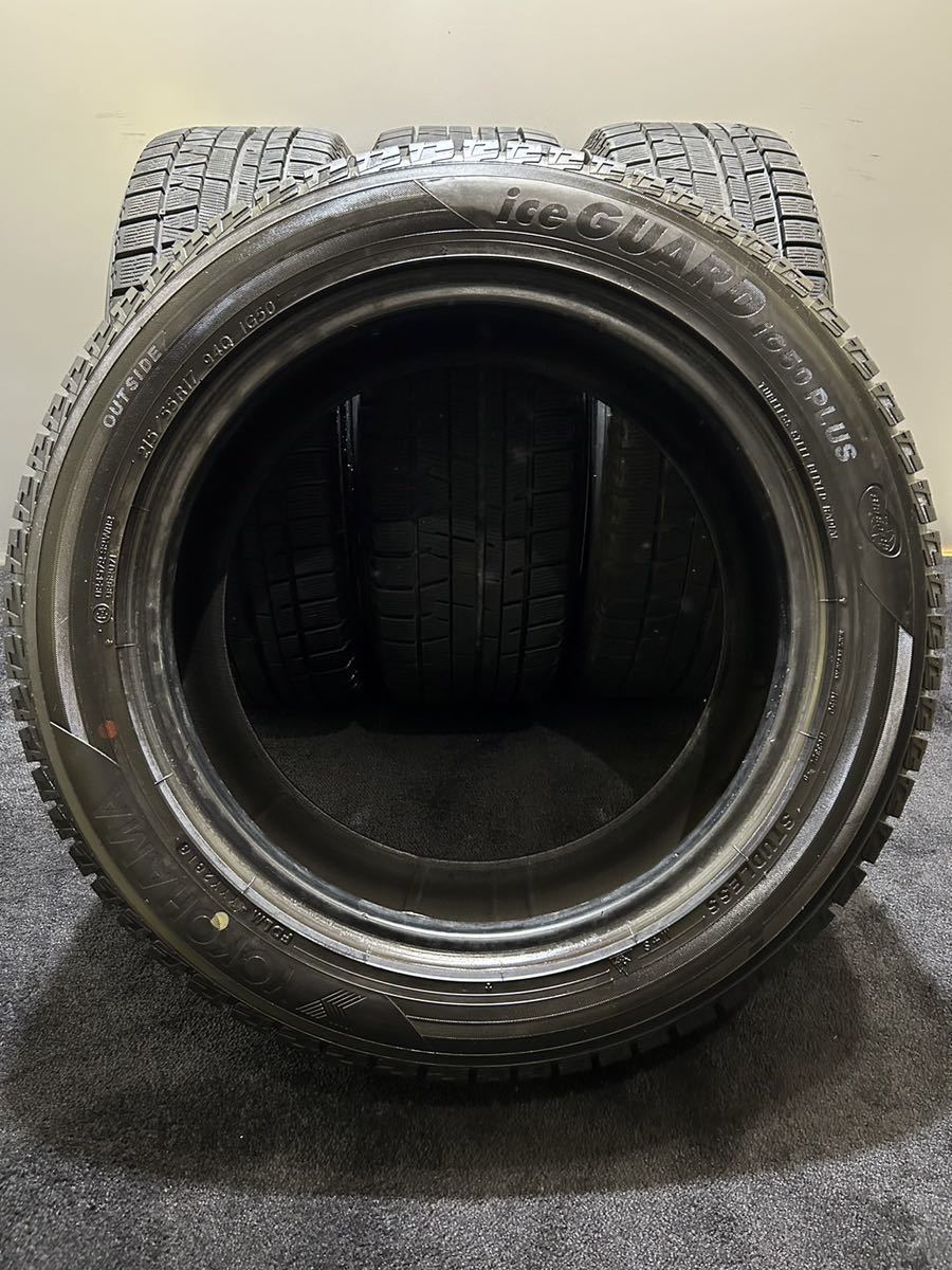 215/55R17 YOKOHAMA/ice GUARD iG50PLUS 18年製 スタッドレス 4本