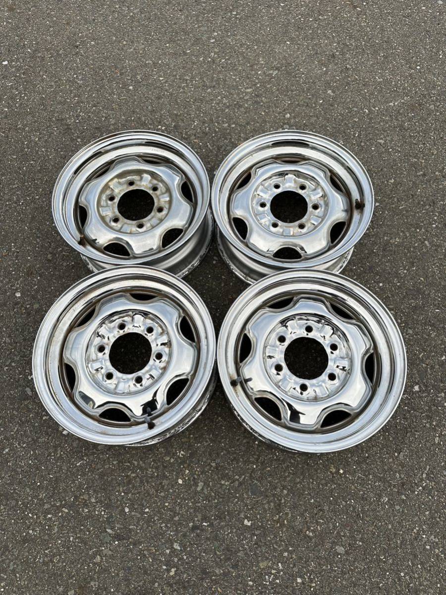 ホイール 15インチ 6穴 4本 日産純正