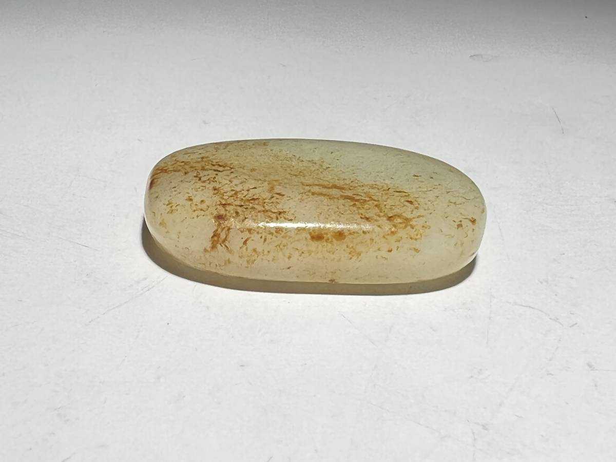 中国古玩 清時代 和田玉佩 子料 観音紋彫刻 翡翠 瑪瑙 琥珀 極細工毛彫