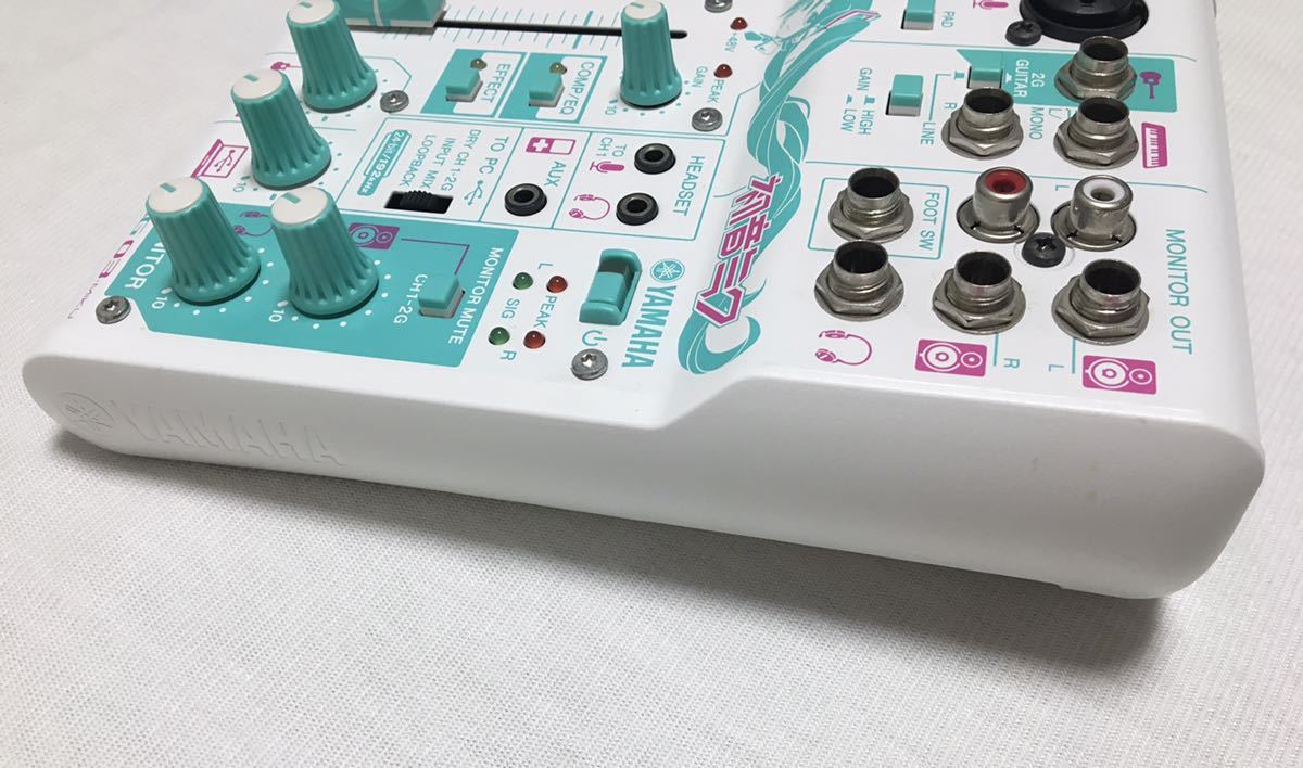 通電のみ確認音響ミキサー YAMAHA AG03-MIKU 通電のみ確認音響