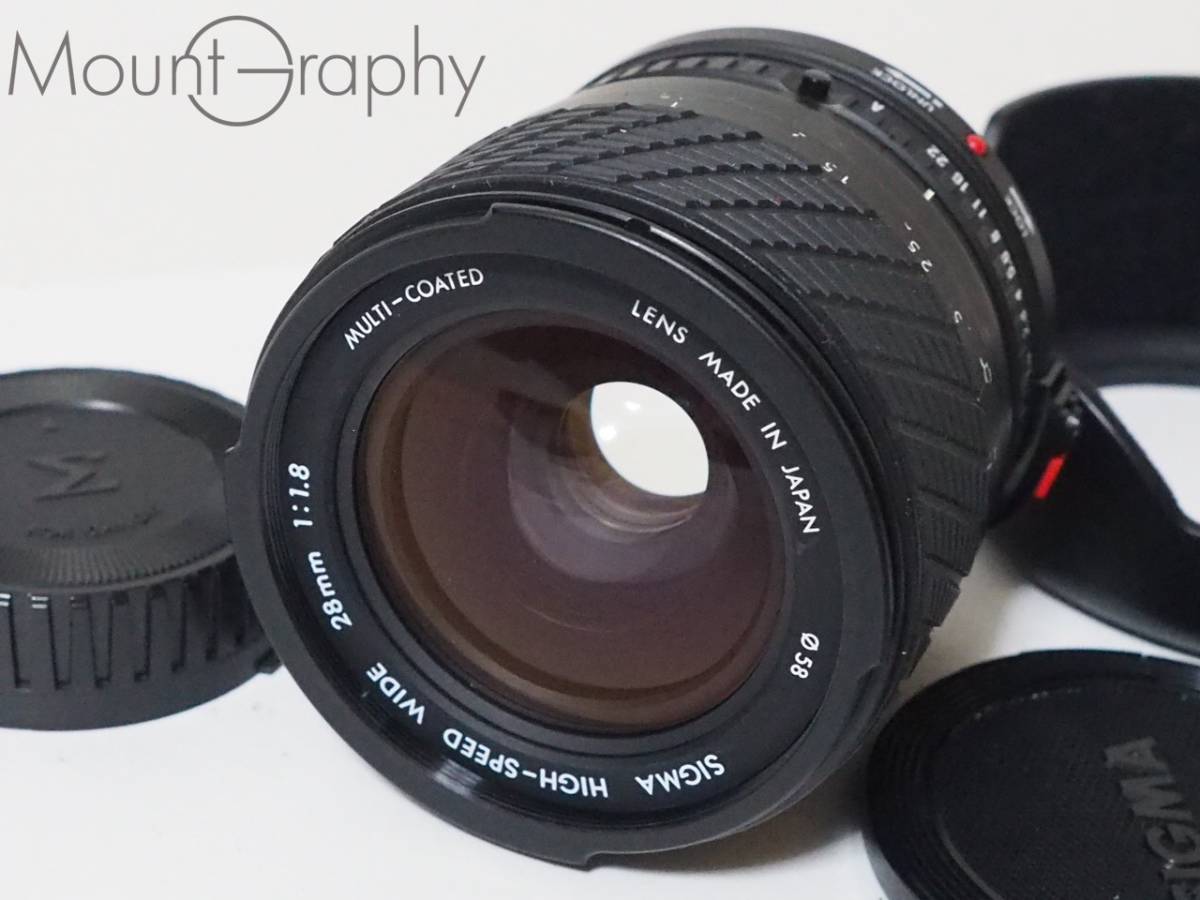 28mm WIDE シグマ HIGH-SPEED SIGMA Yahoo!オークション - 「sigma+