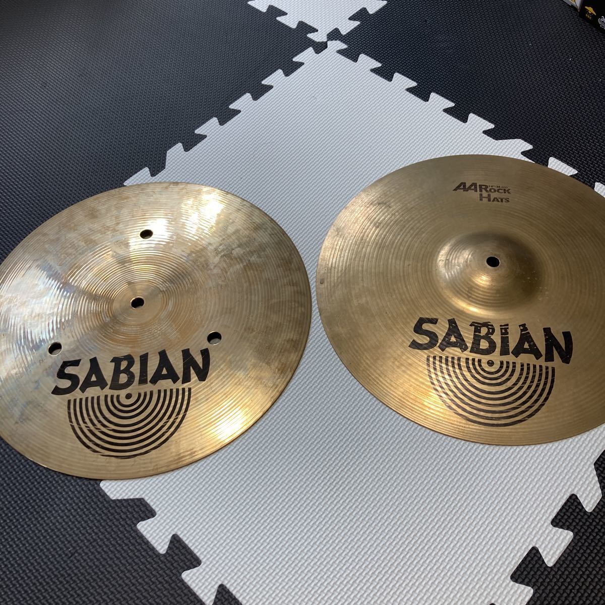 SABIAN ハイハットシンバル 2枚組