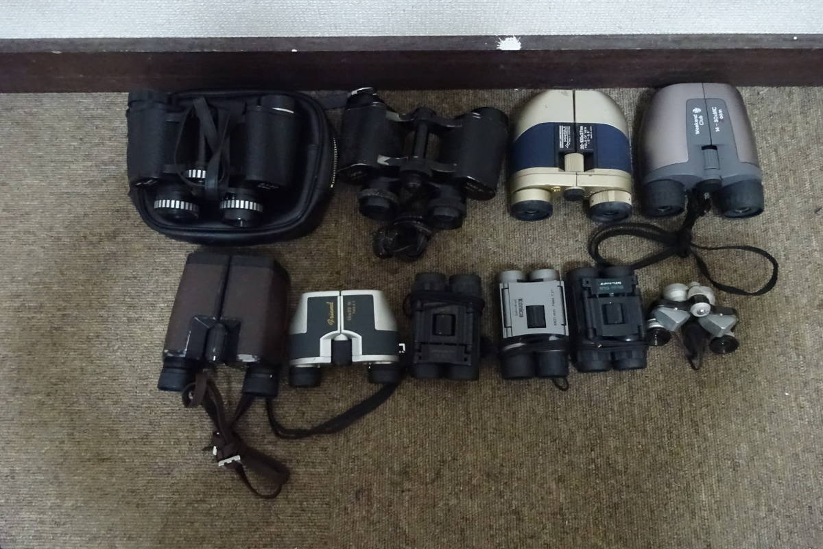 棚16・A612　双眼鏡　KONICA/Nikon/Cartan/Kenko　10台セット