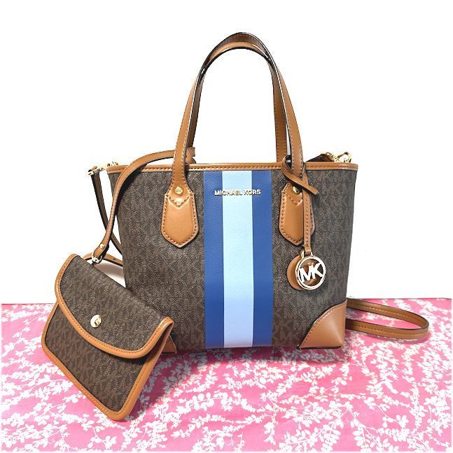 マイケルコース MICHAEL KORS トートバッグ ブルー 未使用品 MICHAEL 